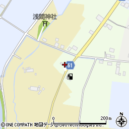 栃木県真岡市飯貝1545周辺の地図