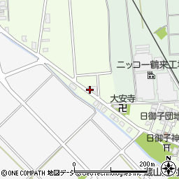 石川県白山市日御子町（ニ）周辺の地図