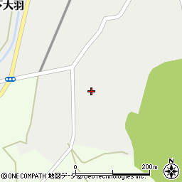 栃木県芳賀郡益子町下大羽50周辺の地図