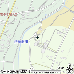 群馬県前橋市富士見町引田545周辺の地図