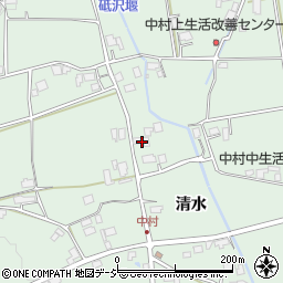 長野県大町市常盤447周辺の地図