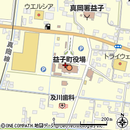 足利銀行益子町役場 ＡＴＭ周辺の地図
