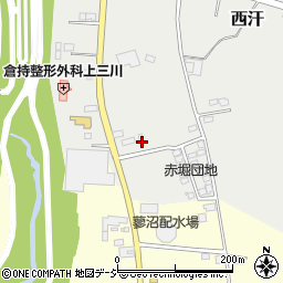 栃木県河内郡上三川町西汗1630周辺の地図