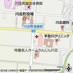 石川県骨材協同組合　連合会周辺の地図