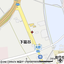栃木県真岡市下籠谷4306周辺の地図