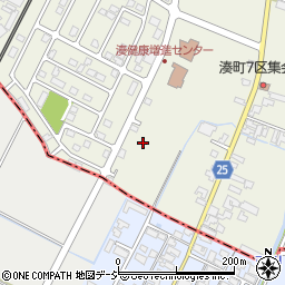 石川県白山市湊町（ラ）周辺の地図
