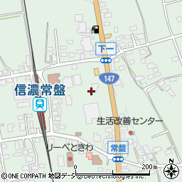 長野県大町市常盤3564周辺の地図