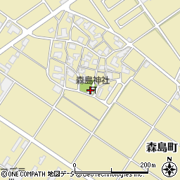 森島神社周辺の地図