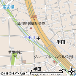 オレンジ渋川周辺の地図