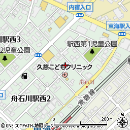 東京電力東海寮周辺の地図