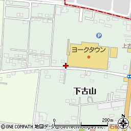 栃木県下野市下古山3363周辺の地図