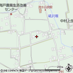長野県大町市常盤609周辺の地図