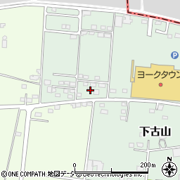 栃木県下野市下古山3354周辺の地図