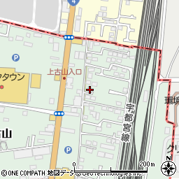 栃木県下野市下古山2924周辺の地図