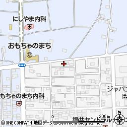 栃木県下都賀郡壬生町おもちゃのまち2丁目20-11周辺の地図