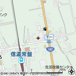 長野県大町市常盤3561周辺の地図