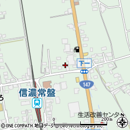 倉科理容所周辺の地図
