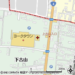 栃木県下野市下古山3368-1周辺の地図