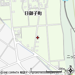 石川県白山市日御子町（ハ）周辺の地図