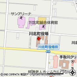 川北町役場周辺の地図