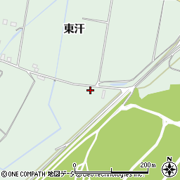 栃木県河内郡上三川町東汗1577周辺の地図