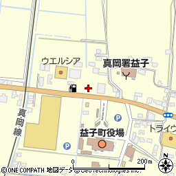栃木県　警察本部真岡警察署益子交番周辺の地図