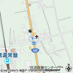 長野県大町市常盤4688周辺の地図