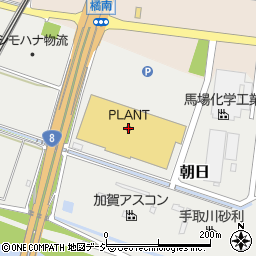 ＰＬＡＮＴ川北店周辺の地図