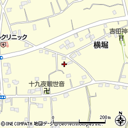 茨城県那珂市横堀1313-1周辺の地図
