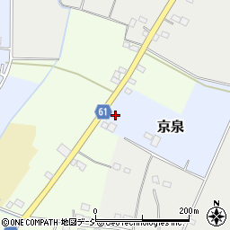 栃木県真岡市京泉1928-10周辺の地図