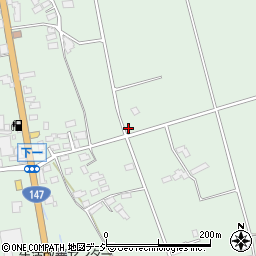 長野県大町市常盤4700周辺の地図
