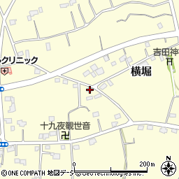 茨城県那珂市横堀1313-3周辺の地図