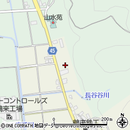 石川県白山市月橋町チ周辺の地図