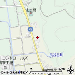 石川県白山市月橋町（チ）周辺の地図