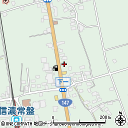 長野県大町市常盤4689周辺の地図