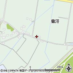 栃木県河内郡上三川町東汗1279周辺の地図