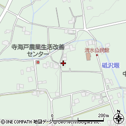 長野県大町市常盤592周辺の地図