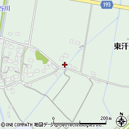 栃木県河内郡上三川町東汗1243周辺の地図