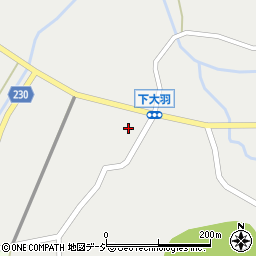 栃木県芳賀郡益子町下大羽137周辺の地図