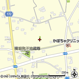 茨城県那珂市横堀周辺の地図