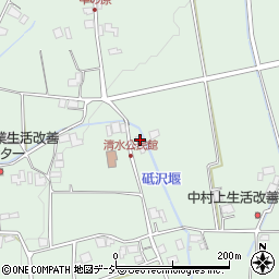長野県大町市常盤655周辺の地図