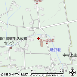 長野県大町市常盤658周辺の地図