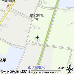 栃木県真岡市飯貝2073周辺の地図