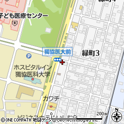 栃木警察署おもちゃのまち交番周辺の地図