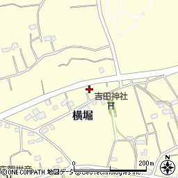 茨城県那珂市横堀805-3周辺の地図