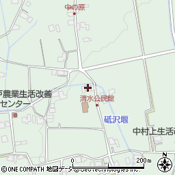 長野県大町市常盤650周辺の地図