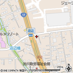 ミシロオート渋川インター店周辺の地図