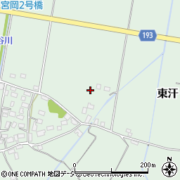 栃木県河内郡上三川町東汗1172周辺の地図