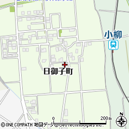 石川県白山市日御子町ロ16周辺の地図