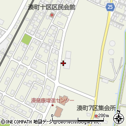 石川県白山市湊町丁周辺の地図